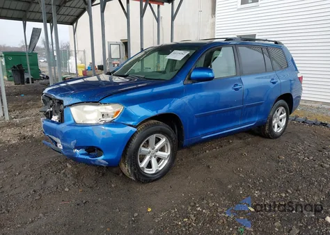 2009 Toyota Highlander from USA, damaged, VIN JTEDS41A092074641